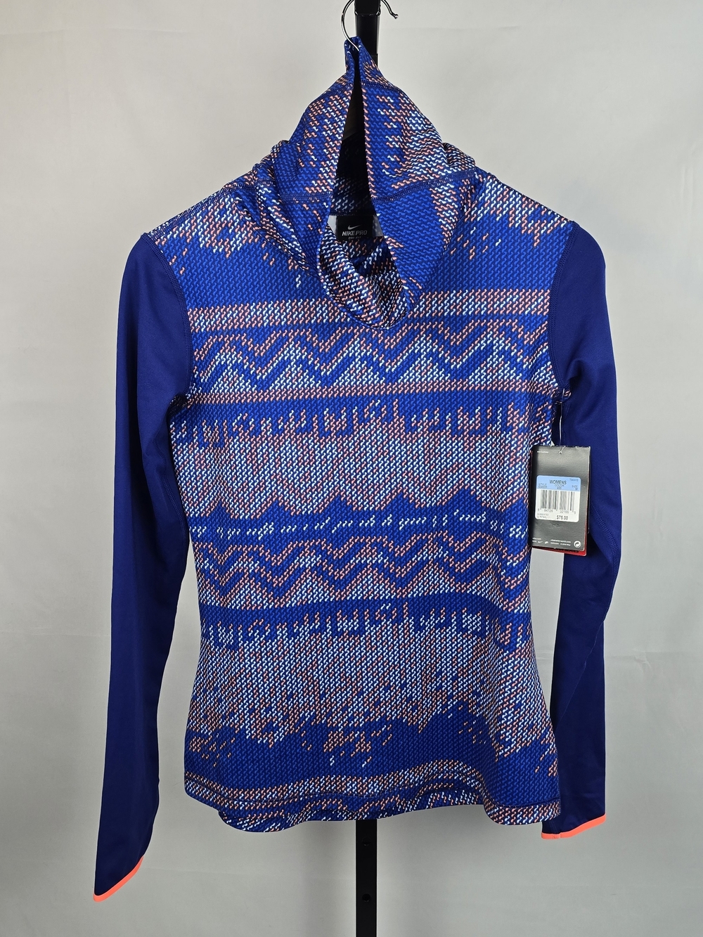 NWT Nike Pro Hyperwarm Nordic Infinity Long Sleeve Top Size Medium